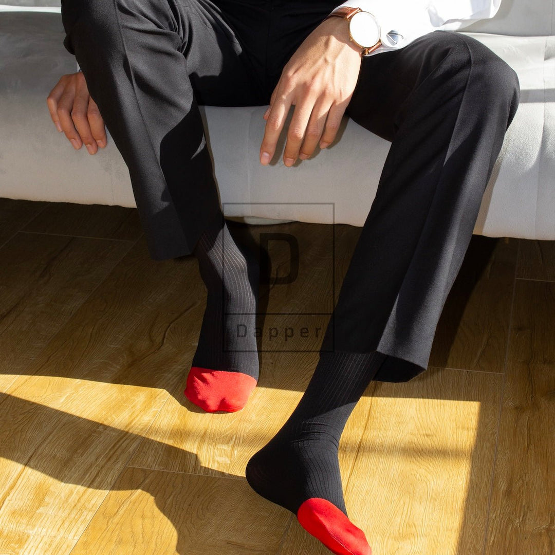 Red Prime Dress Socks Red Prime Dress Socks