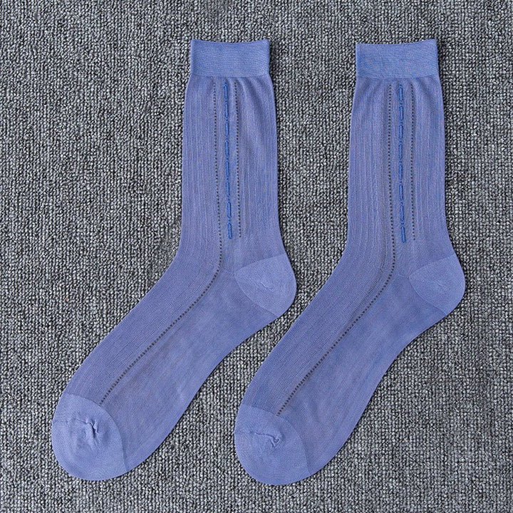 Lightweight Patterned Nylon Dress Socks (buy 1 get 1 free) - Dapper Socks