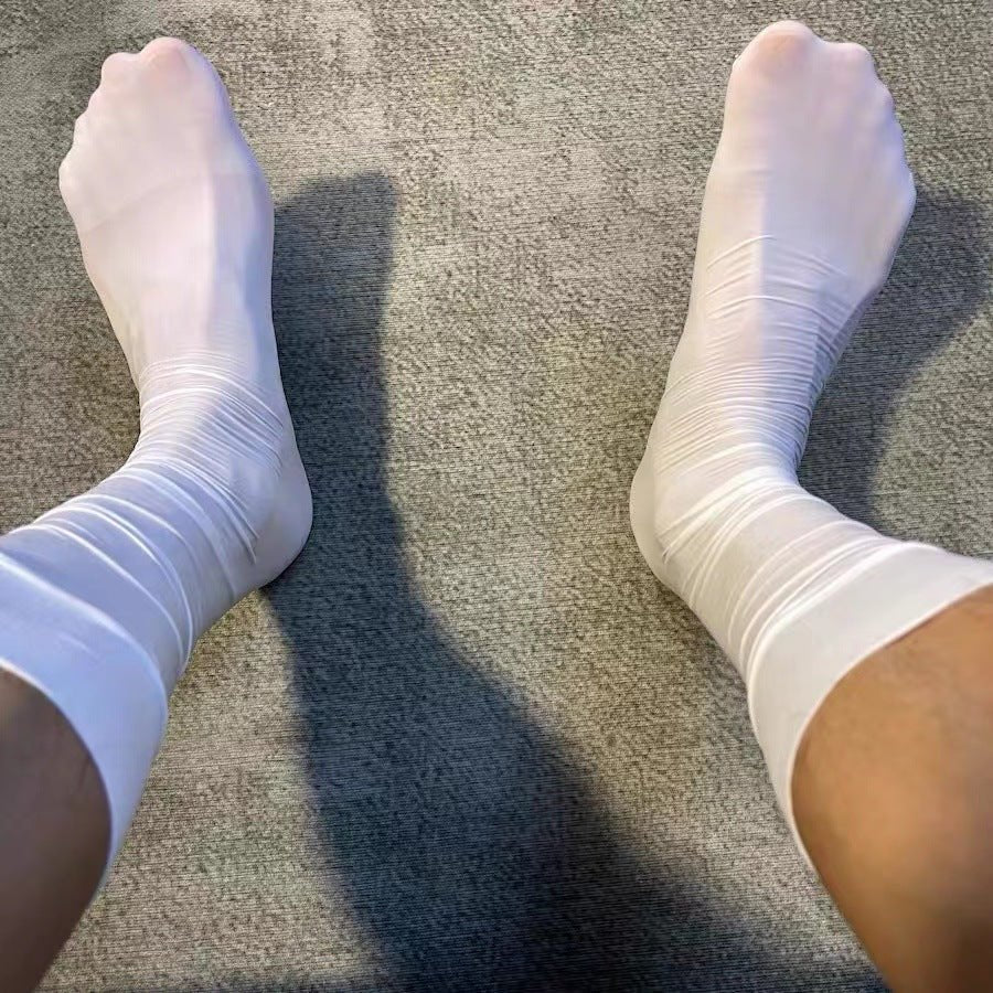 LUMoony Calzini da uomo ultra sottili in seta trasparente business calzini 2 paia di calzini da uomo in nylon modello traspirante sottile e tinta unita business calzini LUMoony Calzini da uomo ultra sottili in seta trasparente business calzini 2 paia di calzini da uomo in nylon modello traspirante sottile e tinta unita business calzini