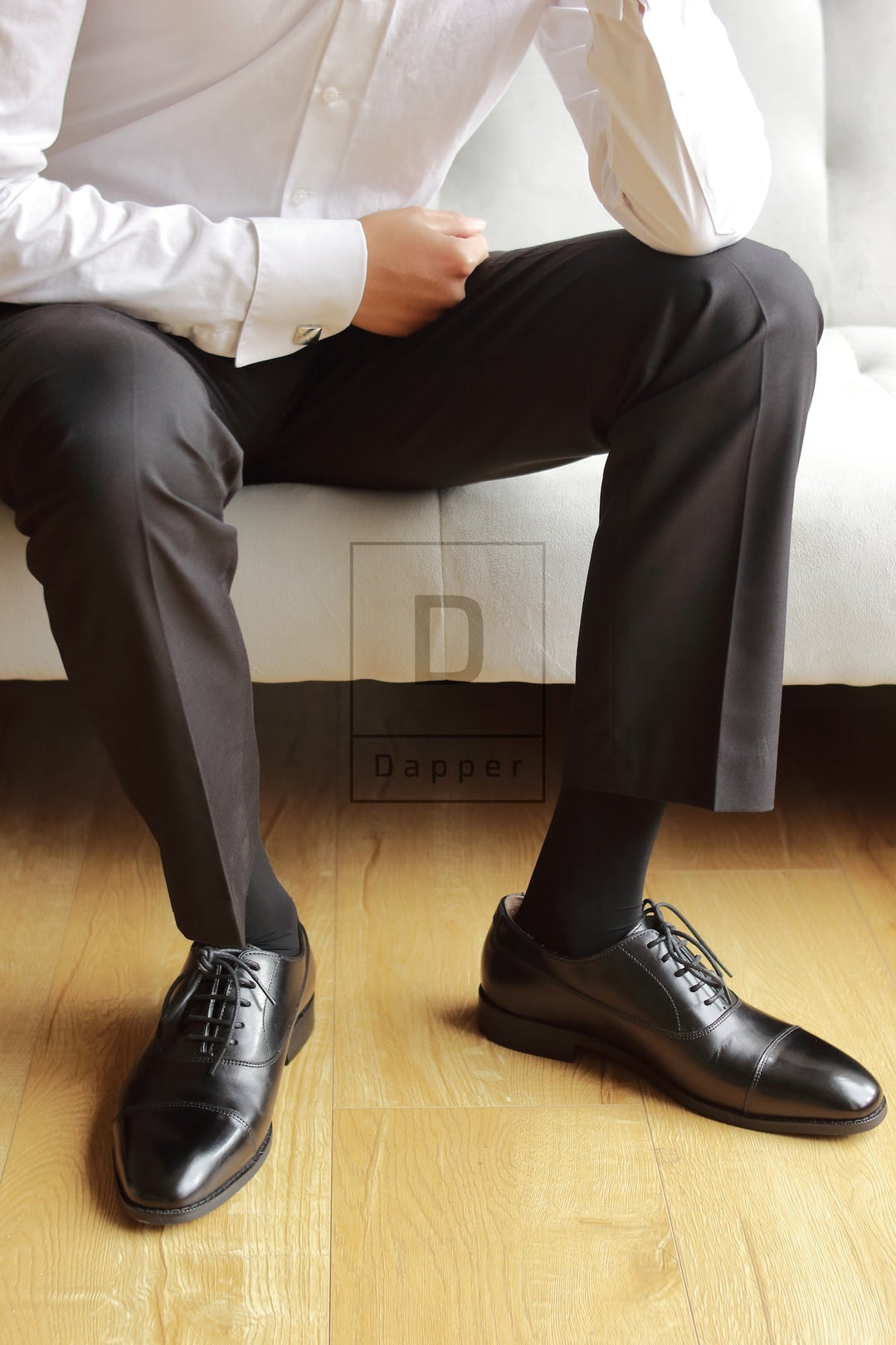 Men's Glossy Sheer Stockings - Dapper Socks